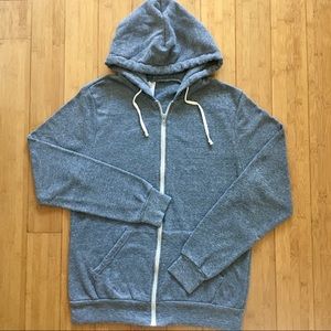 Alternative Apparel Mens Eco-Fleece Zip Hoodie